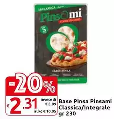 Pinsami - Base Pinsa Classica/Integrale