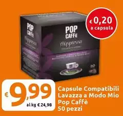 Capsule -  Compatibili Lavazza A Modo Mio Pop Caffè