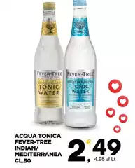 Fever tree - Acqua Tonica Fever-tree Indian/mediterranea