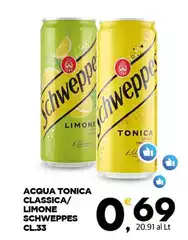 Schweppes - Acqua Tonica Classica/ Limone
