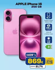 Apple - Iphone 16 256 Gb