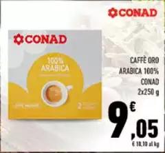 Conad - Caffè Oro Arabica 100%