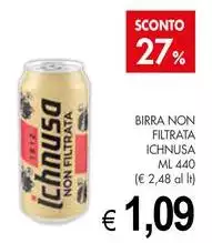 Ichnusa - Birra Non Filtrata