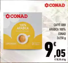 Conad - Caffè Oro Arabica 100%