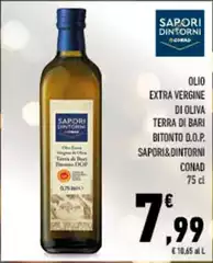 Conad - Sapori&Dintorni Olio Extra Vergine Di Oliva Terra Di Bari Bitonto D.O.P. 