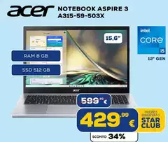 Acer - Notebook Aspire 3 A315-59-503x