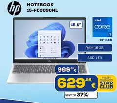 HP - Notebook 15-Fd0090NL