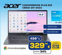 Acer - Chromebook Plus 515 CB515-2H-34ZU