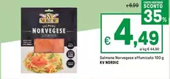 Kv Nordic - Salmone Norvegese Affumicato