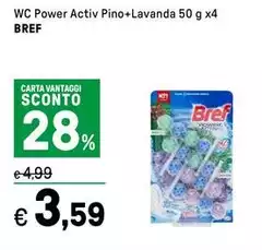 Bref - Wc Power Activ Pino+Lavanda