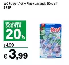 Bref - Wc Power Activ Pino+Lavanda