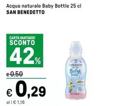 San Benedetto - Acqua Naturale Baby Bottle