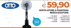 Otto - Ventilatore A Piana Nebulizzatore