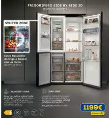 Haier - Frigorifero Side By Side 3D HSPR79F18EWMB 
