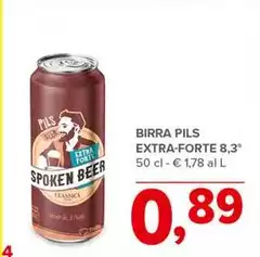 Spoken beer - Birra Pils Extra-Forte