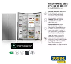 Haier - Frigorifero Side By Side 90 Serie 7 HSW79F18ANMM 