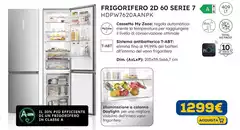 Haier - Frigorifero 2D 60 Serie 7 HDPW7620AANPK 