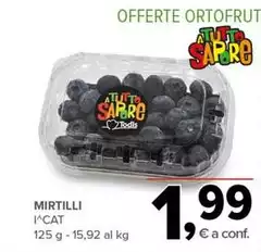 Todis - Mirtilli