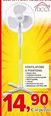 Dcg eltronic - Ventilatore A Piantana