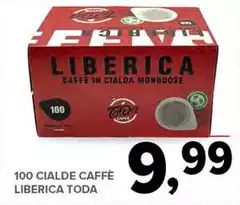 Cialde Caffè Liberica Toda