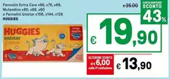 Huggies - Pannolini Extra Care, Mutandino O Pannolini Unistar