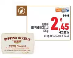 Beppino occelli - Burro Beppino
