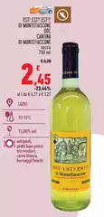 Esti - Esty Esty Esty Esty Di Montefiascone DOC Cantina Di Montefiascone