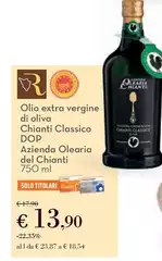 Azienda olearia del chianti - Olio Extra Vergine Di Oliva Chianti Classico DOP