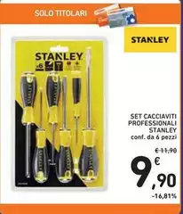 Stanley - Set Cacciaviti Professionali