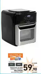 Melchioni - Friggitrice Ad Aria Virginia 118340034