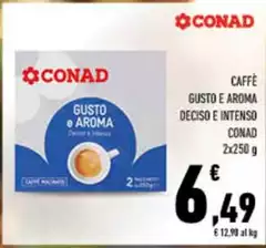 Conad - Caffè Gusto E Aroma Deciso E Intenso