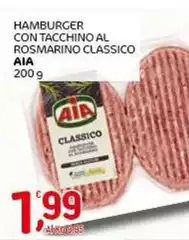 Aia - Hamburger Con Tacchino Al Rosmarino Classico