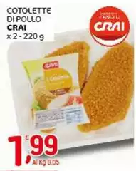 Crai - Cotolette Di Pollo