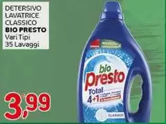 Bio Presto - Detersivo Lavatrice Classico