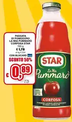 Star - Passata Di Pomodoro La Mia Pummarò Corposa
