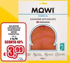 Mowi - Salmone Affumicato Norvegese Essential