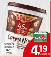 Novi - Crema Di Nocciole