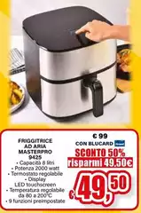 Masterpro - Friggitrice Ad Aria 9425