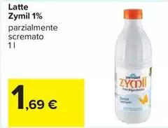 Latte carso - Zymil 1% Parzialmente Scremato