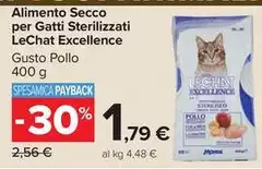 Alimento Secco Per Gatti Sterilizzati Excellence