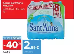 Sant'anna - Acqua Naturale