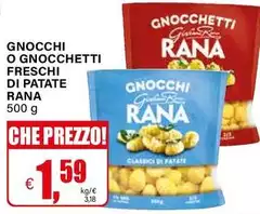 Rana - Gnocchi O Gnocchetti Freschi Di Patate