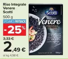 Scotti - Riso Integrale Venere