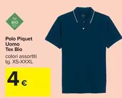 Bio & te - Polo Piquet Uomo