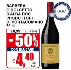 Produttori Di Portacomaro - Barbera O Dolcetto D'Alba DOC