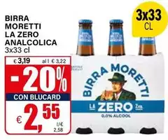 Moretti - Birra La Zero Analcolica 