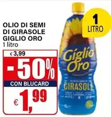 Giglio Oro - Olio Di Semi Di Girasole