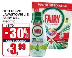 Fairy - Detersivo Lavastoviglie Gel