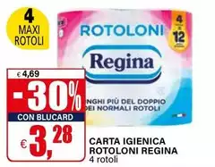 Regina - Carta Igienica Rotoloni