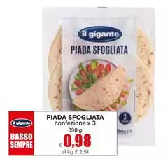 Il Gigante - Piada Sfogliata